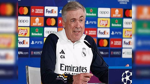 Real Madrid head coach Carlo Acncelotti (Picture: Real Madrid)