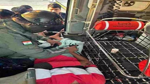 Still from Medical evacuation 