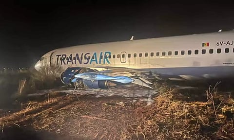 Air Sénégal flight mishap in Dakar injures 10 passengers (X/fl360aero)