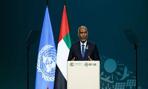 Maldivian President Mohamed Muizzu (Reuters)