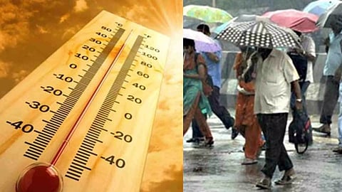 Heatwave; mild showers (File photo)