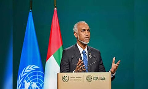 Maldives President Mohamed Muizzu (PTI)