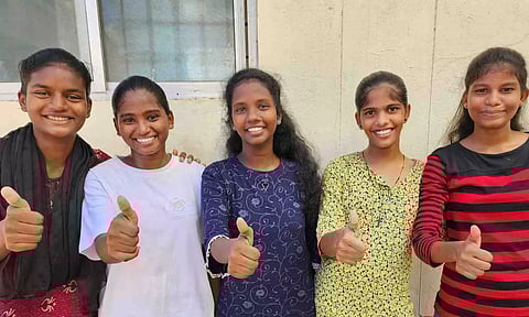 Five homeless girls clear exams against all odds