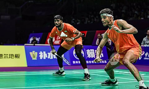 Satwiksairaj Rankireddy and Chirag Shetty (PTI)