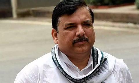 Aam Aadmi Party leader Sanjay Singh 