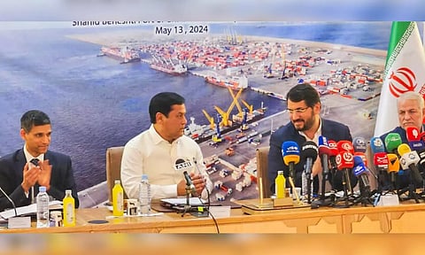 India on Monday signed a 10-year contract to operate the strategic Iranian port of Chabahar (PTI)