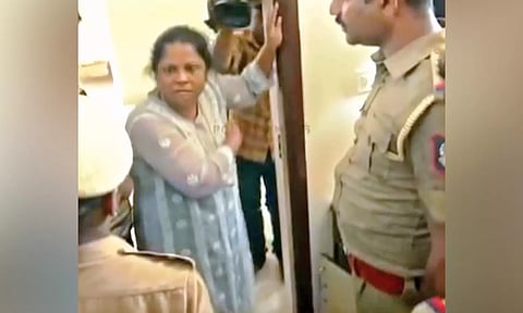 YouTuber Felix Gerald’s wife seeking frisking of police team before letting them into the house in Chennai