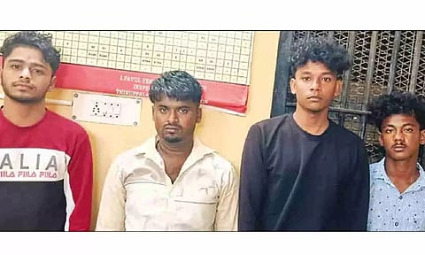 Ramanathapuram: Four men held for gang raping girl, blackmailing her with videos