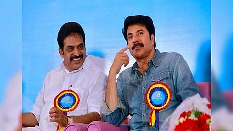 KC Venugopal, Mammootty (Image: KC Venugopal's Facebook)