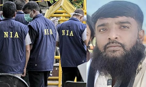 NIA representative image; Accused Nuruddin alias Rafi