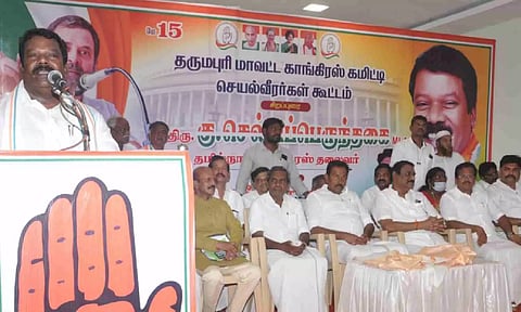 How long should we beg other parties for seats, asks Tamil Nadu Congress chief