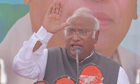 Congress president Mallikarjun Kharge (Image: X/@Kharge)