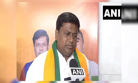 BJP leader and candidate from Balurghat, Sukanta Majumdar (ANI)