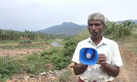 Coimbatore farmers scare away elephants with recorded sounds of barking dogs, buzzing bees, blaring ambulance siren