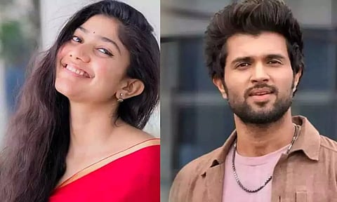 Sai Pallavi (L), Vijay Devarakonda (R) (Photo: Dailythanthi)