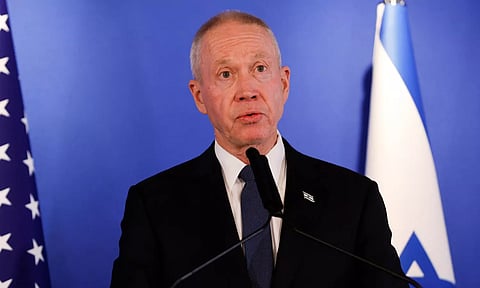 Israeli defense minister yoav gallant (Image: Reuters)
