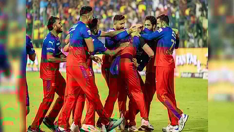 Team Royal Challengers Bengaluru (Photo/ANI)