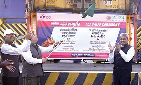 Indian Oil Export Fuel station at Sri Lanka 