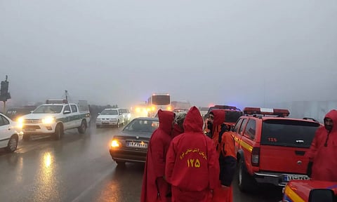 escue teams searching for Iranian President Ibrahim Raisi (Reuters)