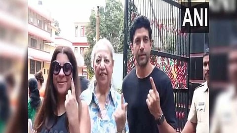 Farhan Akhtar, Zoya AKhtar (ANI)