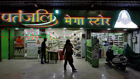 Patanjali store (Photo/Reuters) 