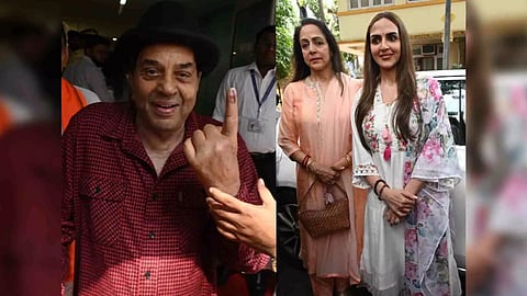 Dharmendra, Hema Malini, Esha Deol
