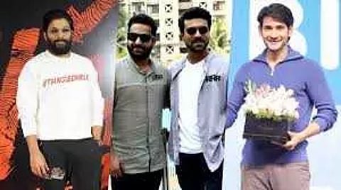 Allu Arjun, Jr NTR, Ram Charan and Mahesh Babu 