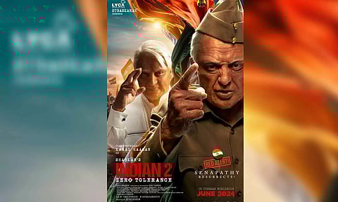 'Indian 2' movie poster (Photo: X/@LycaProductions)