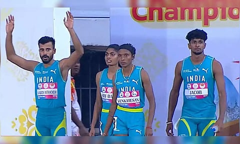 Mohammed Ajmal, Amoj Jacob, Jyothika Sri Dandi & Subha Venkatesan (Photo:X)