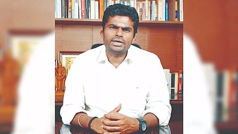 State BJP president K Annamalai 