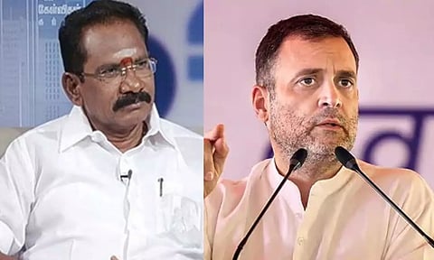 Sellur Raju; Rahul Gandhi