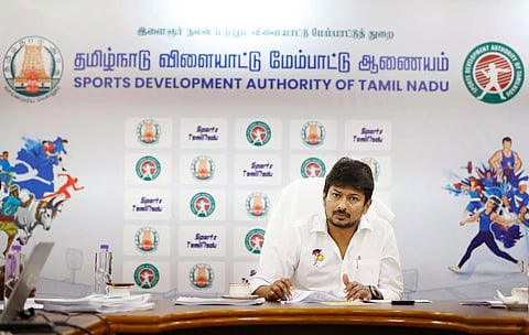 Sports Minister Udhayanidhi Stalin (Twitter)