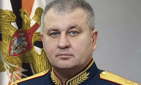 Deputy chief of the Russian military general staff Vadim Shamarin (AP)