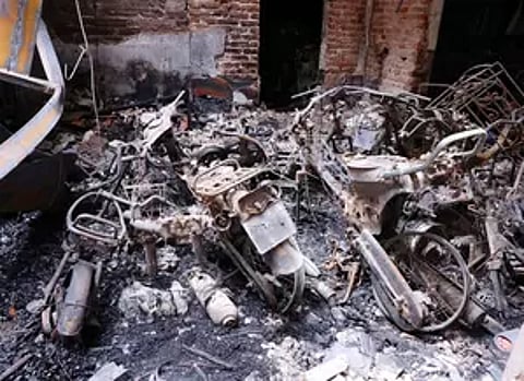 Visual from the spot