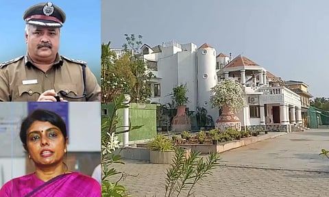 Former Tamil Nadu DGP Rajesh Das; IAS officer Beela Venkatesan; Beela Venkatesan's property on OMR