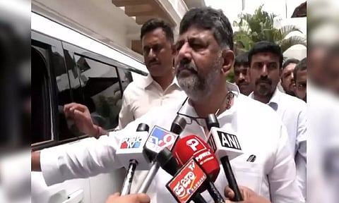 Karnataka Deputy Chief Minister DK Shivakumar (Photo/ANI)