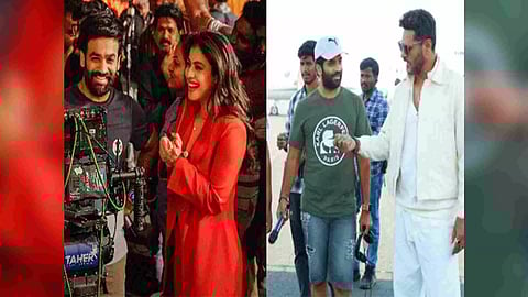 Kajol, Prabhudeva, Charan Tej Uppalapati