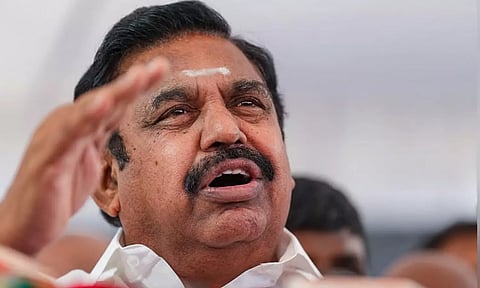 Leader of Opposition Edappadi K Palaniswami (PTI)