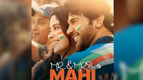 Mr and Mrs Mahi poster (Image: Instagram)