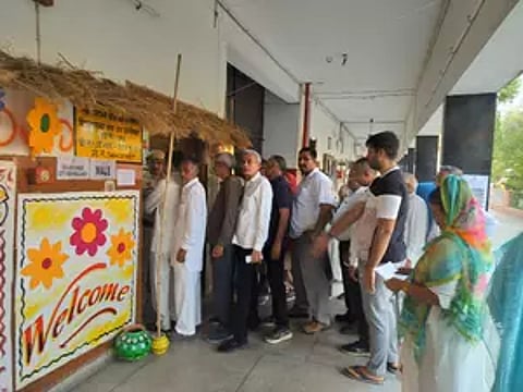 Visual from the spot