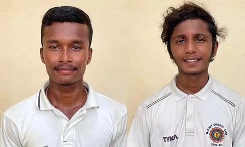 (L-R) Rithish Kannan, B Yuvan Raj