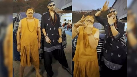 Actor Kartik Aaryan with actor Rajpal Yadav (Photo/IANS)