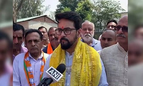 Union Minister Anurag Thakur (ANI)