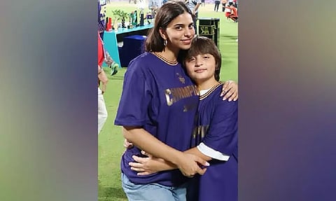 Suhana Khan, AbRam (Image Source: Ananya Panday's Instagram)