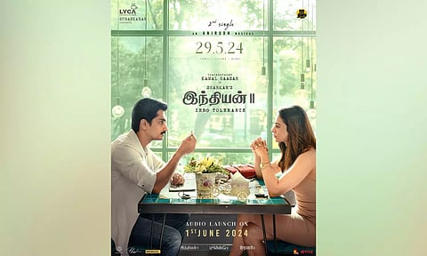 New Poster of Indian 2 feature Siddharth & Rakul Preet Singh (X)