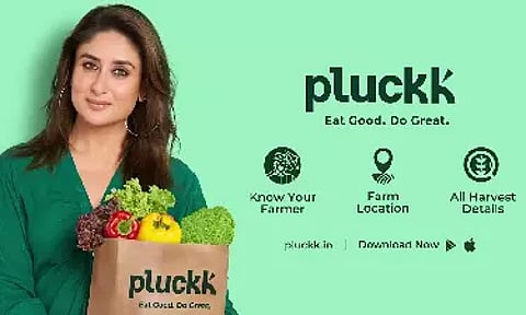 Kareena Kapoor Khan the brand ambassador of Pluckk (Photo/Pluckk)