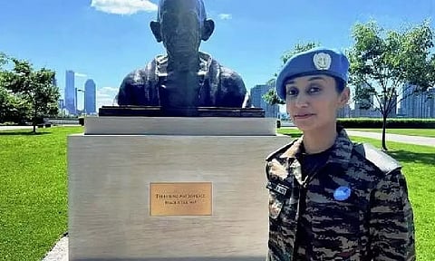 Major Radhika Sen (Photo/PTI)