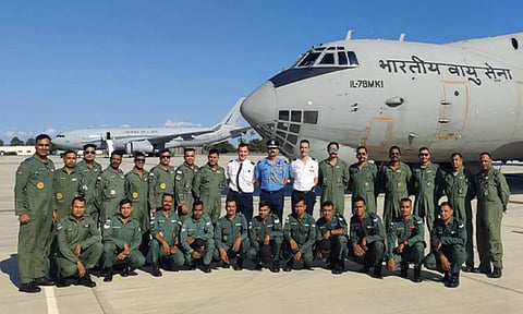Indian Air Force contingent arrives in Alaska, US (ANI)