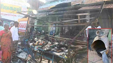 Visual from the incident (Photo/Daily Thanthi)