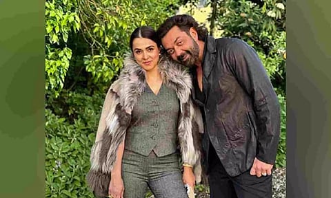 Bobby Deol pens adorable anniversary wish for wife Tania, says, "...you complete me" (ANI) 